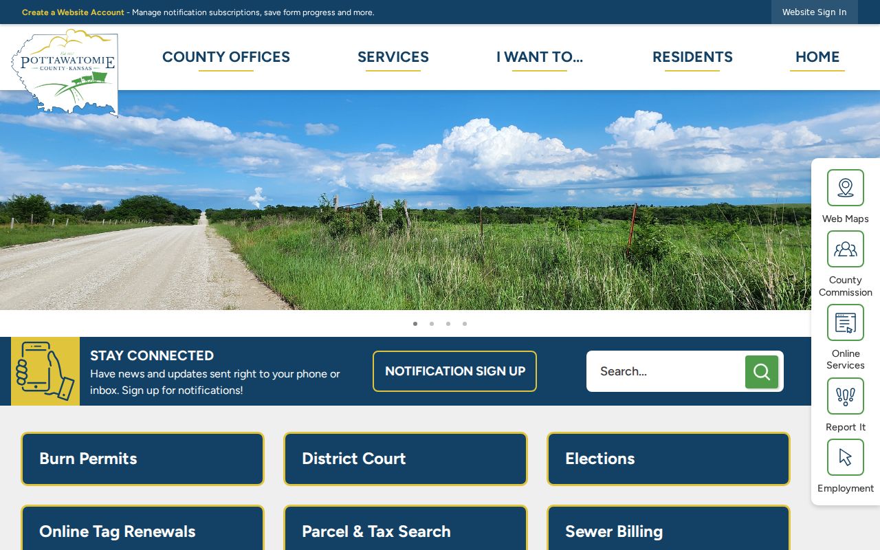 Pottawatomie County court docket official county homepage